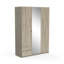 Birkan 3 Door Manufactured Wood Wardrobe