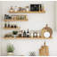 2 Piece Wood Floating Shelf