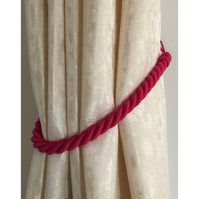 Sabine 2cm Curtain Holdback/Tieback, Cerise