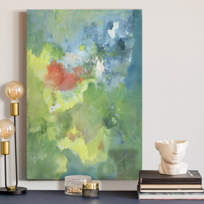 «Gold and Gray Exploration IX», reproduction d'art sur toile