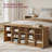 15 Pair Shoe Storage Bench with Adjustable Shelves-99317576