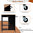 Mobile Kitchen Island Cart With Rubber Wood Top-943336210