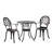 Chestnut Street 3-Piece Outdoor Bistro Set