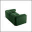 Élégant canapé 2 places en chenille avec siège de rangement, dossier cylindrique et accoudoirs, causeuse moderne en tissu avec espace de rangement caché-1191137102