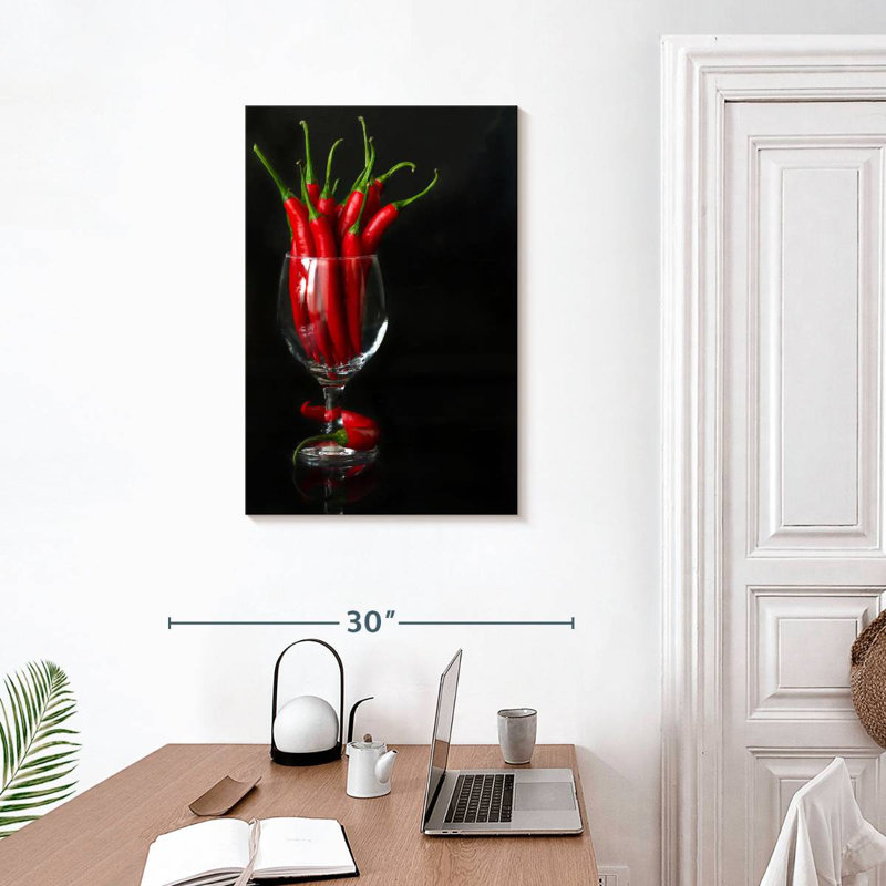Piments rouges Yarlin, H 30 po x l 20 po