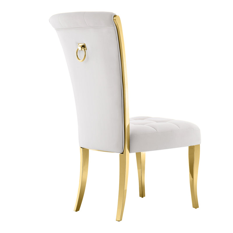 Ismahan 19.7'' H Velvet Upholstered Side Chair