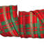 4'' Striped Fabric Ribbon