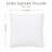 Polyester Sham Insert - Square Poly Filled Decorative Pillow Insert - Twin Pack - 26" x 26" - White-24746068-139385864