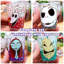 Mini-gobelets en gel gélifié 1,5 oz Disney Nightmare avant Noël | Ensemble de 4