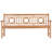 Solid Wood Teak Outdoor Bench