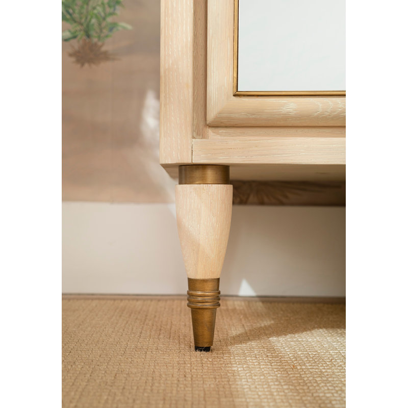 Sophia 1 - Drawer Solid Wood Nightstand