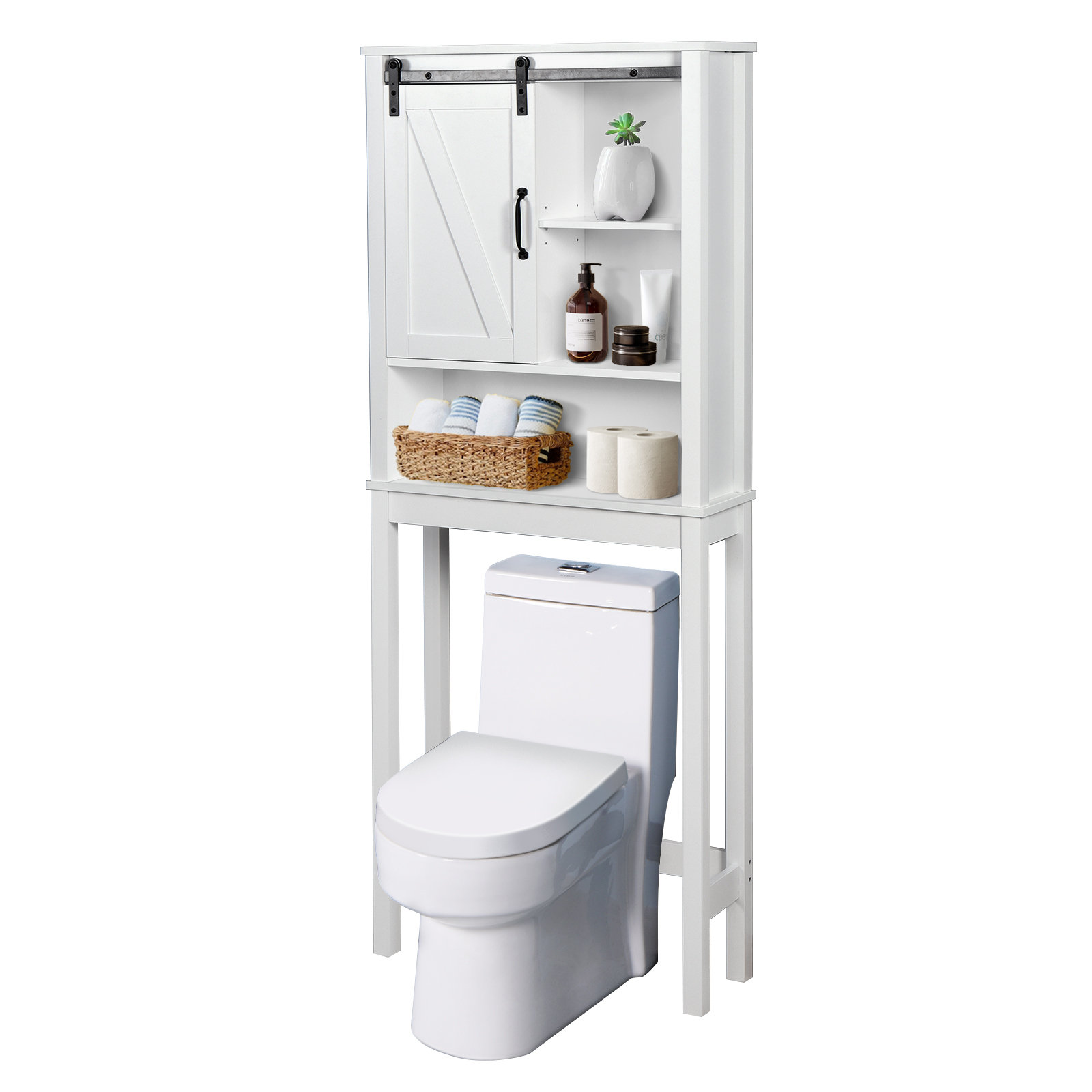 Gracie Oaks Kolsten Over-the-Toilet Storage & Reviews