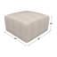  Repose-pieds extérieur Praia Sunbrella®-112125644