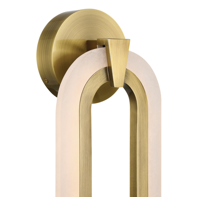 Aurora 1 - Light LED Flush Mounted Sconce
