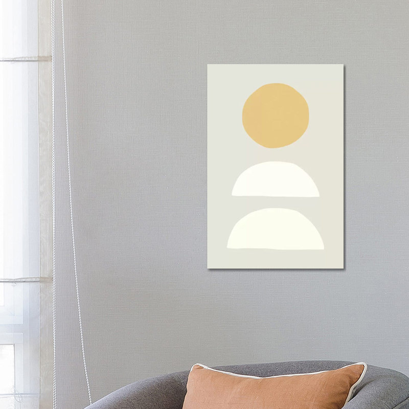 Abstraction II by Nouveau Prints - Wrapped Canvas Gallery-Wrapped Canvas Giclée, 66.04 cm H x 45.72 cm W x 1.91 cm D