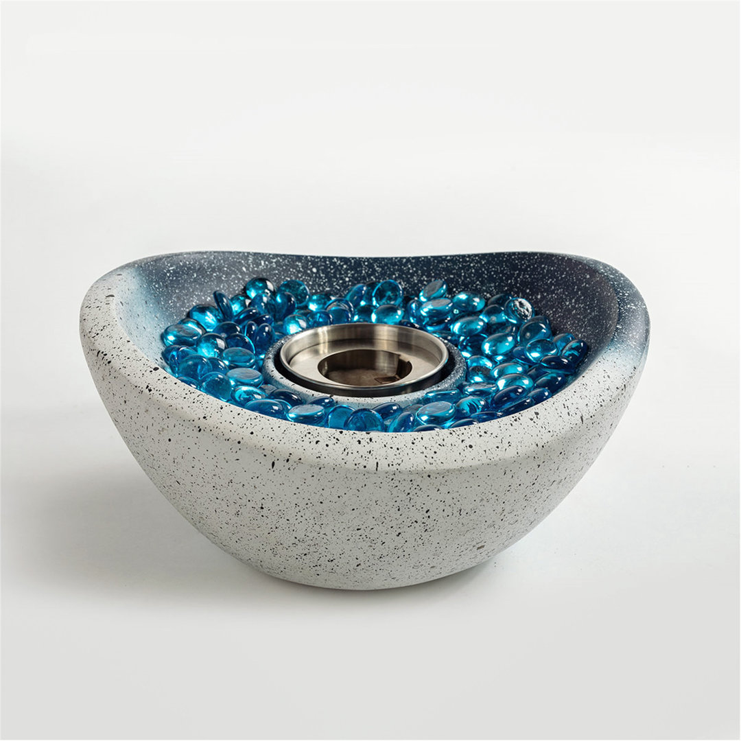 Tabletop Fire Pit, Personal Ethanol Fireplace, Smokeless Fire Bowl,Tabletop Fire Pit - Compact and Cozy Flames for Any Space Creationstry 