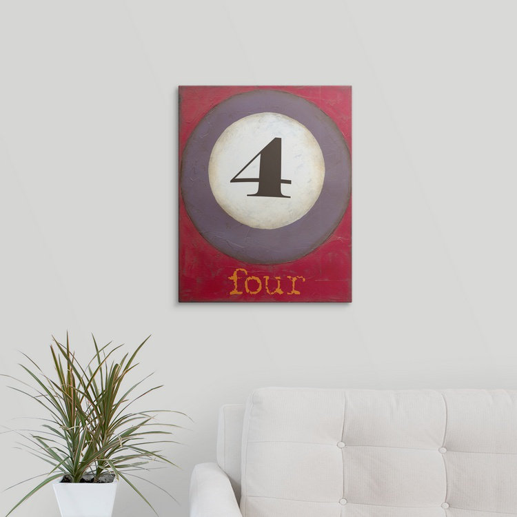 « iv », reproduction d’impression jennifer Graphic Pool, H 20 po x l 16 po x P 1,5 po, Toile