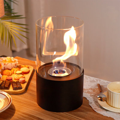 Belfry Heating Bio-Ethanol Outdoor Tabletop Fireplace with Flame Guard