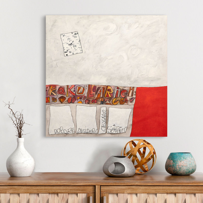 Koku Larici by Vittorio Teruzzi - Wrapped Canvas Print, 70cm H x 70cm W x 4cm D