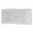 BT 66.94'' x 30.69'' Soaking Acrylic Bathtub