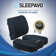 Sleepavo Memory Foam Seat Cushion & Lower Back Pain Relief Padded Lumbar Support