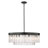 Rodrico 9 - Light Steel Dimmable Geometric Chandelier-118804819