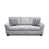 100 % polyester gris clair