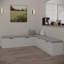 Banc de rangement en L avec coussin