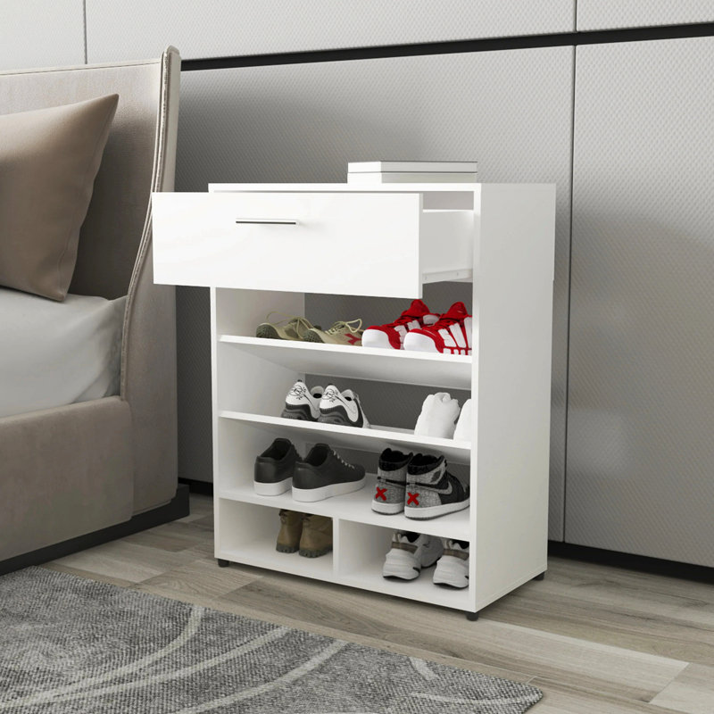 Shoe Rack With 1-Drawer