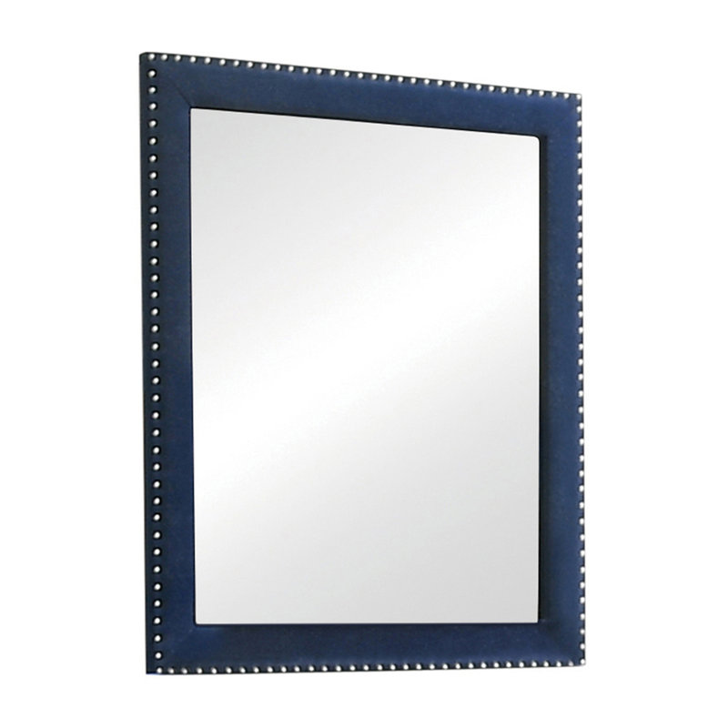 Ensemble de chambre à coucher 3 pièces avec commode et miroir Myo Pacific Blue, Grand