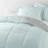7-Piece Reversible Bedding Bundle - Solid Comforter and Patterned Sheet Set-99311809-99311801