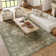 Burnie Oriental Olive Area Rug