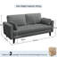 2 Seater Linen Loveseat-226880673