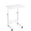 Bureau debout réglable (blanc; noir)