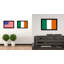 « ireland country flag », impression sur toile encadrée-41274226-41925771