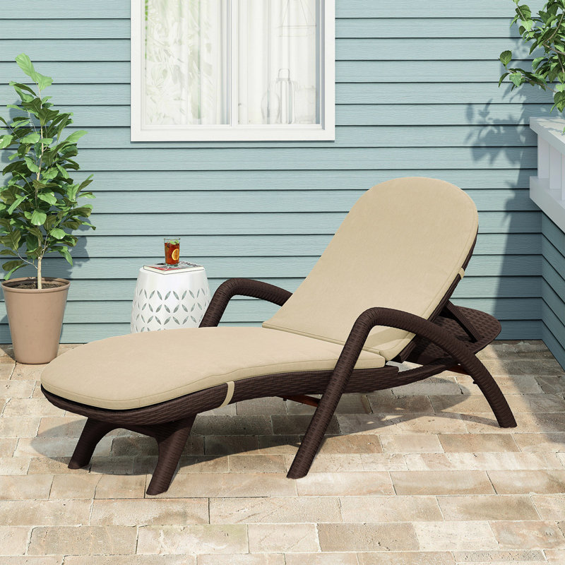 68020.00CUSH-BGE MP1 MIKAEL CHAISE LOUNGE CUSHION, Beige, 1