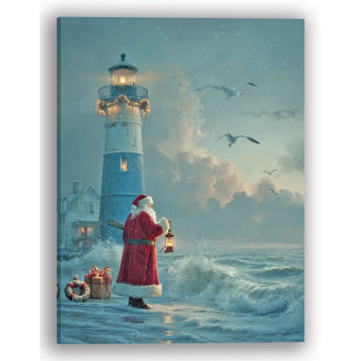 Art mural sur toile Santa