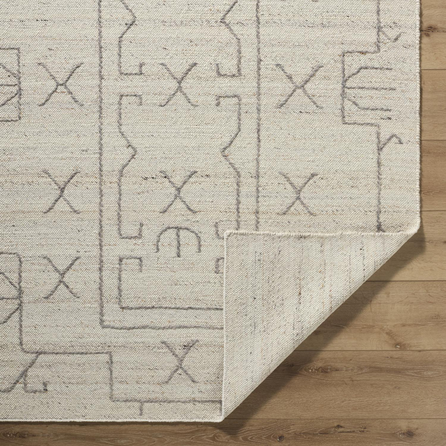 Flatweave Moroccan Pearl Rug, Rectangle 8' x 10'