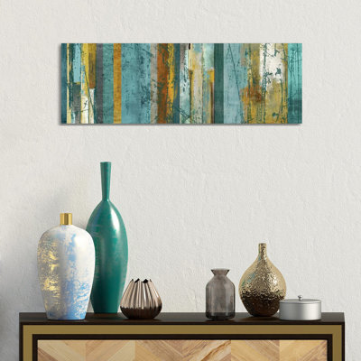 Paneled Landscapes 1 Piece Wrapped Canvas Painting