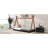 Tent Floor Bed With Triangle Structure, Black+Brown-1196310623