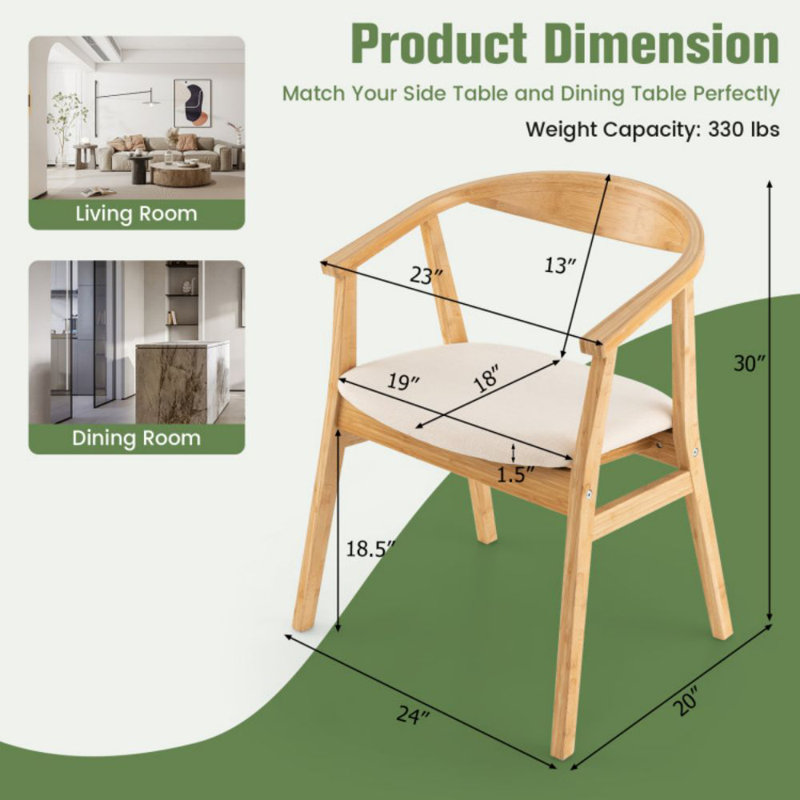 Fauteuil de 24 po de largeur Magaro