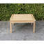 Outdoor Square Teak Chat Table-309120107