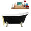 1699.3mm x 800.1mm Soaking Acrylic Bathtub-1813375071-1813375046