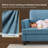83.5" Upholstered Square Arm Suede Sofa-773577993