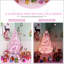 Arbre de Noël 5 pi rose-1286437589