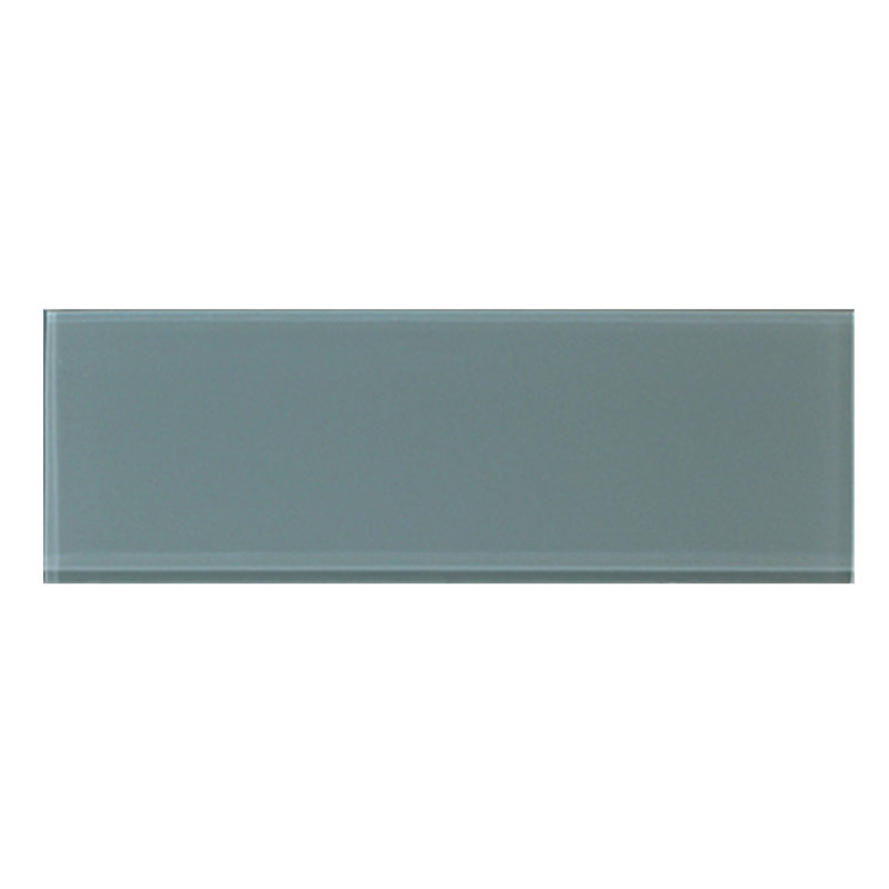 Carreau de mur en verre Azure Block 4 po X 12 po (0,33 pi2 / pièce)