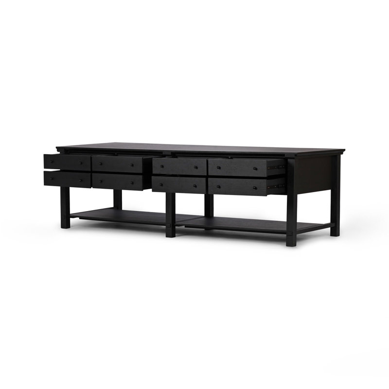 Gardendale Kitchen Island, Black