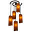 Lustre cylindrique à 5 lumières Nasire
