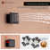 Herathena 3 Functions Wall Mounted Luxury Shower System with 6 Body Jets (Rough-in Valve Included)