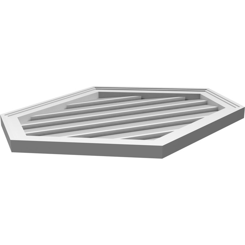Pente verticale verticale en uréthane 6 pi, H 1,5 po x l 30 po x L 24 po